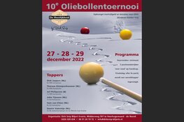 Driebanden-toppers naar tiende Oliebollentoernooi in De Heerlijkheid te Oudkarspel