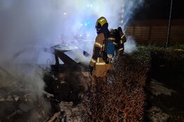 Drie auto's door brand verwoest in Heerhugowaard