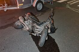 Scooterrijder gewond bij eenzijdig ongeval in Zuid-Scharwoude