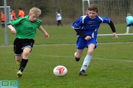 Schoolvoetbal Dijk en Waard in volle gang