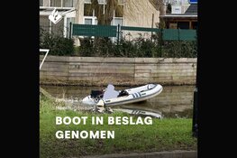 Boot in beslag genomen van Heerhugowaardse snelheidsmaniak