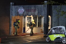 Flinke brand bij sauna in Heerhugowaard