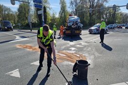 Twee gewonden en veel schade bij ongeluk op kruising N508