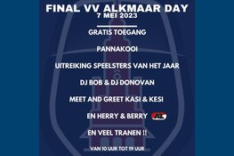 Einde van een tijdperk bij VV Alkmaar, met dag vol voetbal