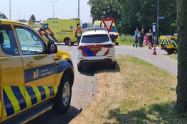 Wielrenner gewond bij ongeval op fietspad