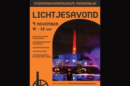 Lichtjesavond in Stoommachinemuseum