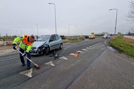 Motorrijder gewond bij ongeval A.C. De Graafweg