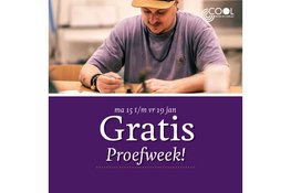 Januari bij Cool kunst en cultuur: gratis proeven van lesaanbod