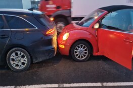 Kopstaartbotsing op N242 bij Heerhugowaard