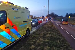 Kopstaartbotsing op N242 bij Heerhugowaard