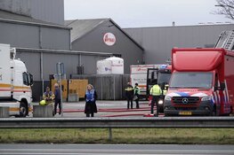 Grote brand bij bakkerij Braas in Obdam