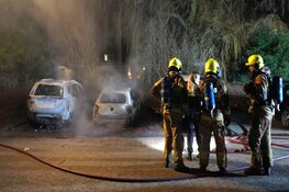 Twee auto's door brand verwoest in Heerhugowaard