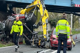 Ravage op N242 bij Heerhugowaard door inschattingsfout doorrijhoogte