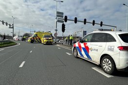 Motorrijder gewond op drukke kruising Heerhugowaard