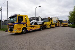 FIOD doet inval bij autobedrijven in Blokker, meerdere auto's in beslag genomen. Mogelijk verband met inval in Heerhugowaard