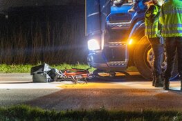 Fietser gewond bij aanrijding met vrachtwagen op Westelijke Randweg