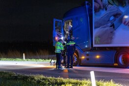 Fietser gewond bij aanrijding met vrachtwagen op Westelijke Randweg