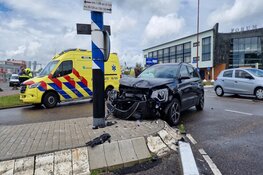 Flinke schade bij botsing in Heerhugowaard