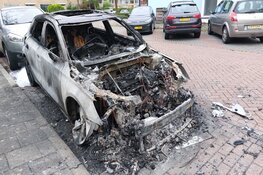 Auto door brand verwoest op Staringlaan in Heerhugowaard