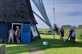 Westfriese danser bij De Otter tijdens Open Monumentendag