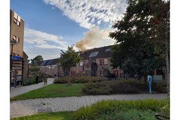 Woningbrand aan het Spui in Heerhugowaard