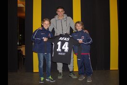 Ook Job Kalisvaart nu in "Wall of Fame" bij Reiger Boys