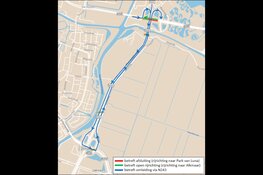 Viaduct Nollenweg (N508) in Alkmaar in 1 richting afgesloten