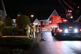 Schoorsteenbrand aan Omring in Heerhugowaard