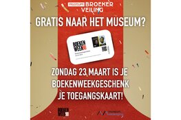 Gratis toegang Museum BroekerVeiling met het Boekenweekgeschenk De Krater op zondag 23 maart 2025