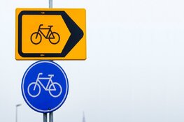 Vanavond en vannacht: Omrijden voor fietsers door werk aan fietspad Nollenbrug (N508) Heerhugowaard