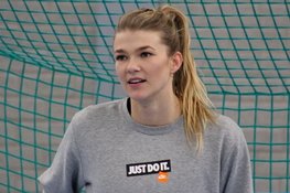 Keepster Tess Lieder-Wester stopt na dit seizoen