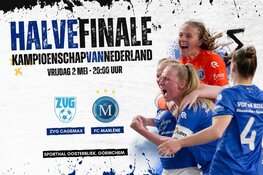 FC Marlène VR1 start halve finale tegen ZVG Cagemax