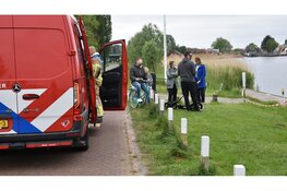 Hulpdiensten rukken groots uit voor te water geraakte skelter in Heerhugowaard