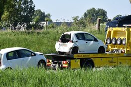 Lange file op N242 na kop-staartbotsing bij Heerhugowaard