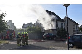 Felle uitslaande brand in aanbouw van woning Heerhugowaard