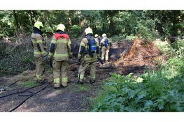 Brand op Geestmerambacht snel ontdekt door voorbijgangers in Noord Scharwoude