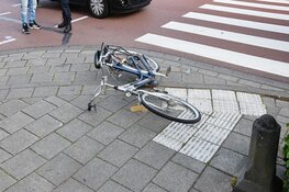 Fietser gewond na aanrijding met auto