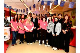 Onderwijsminister in gesprek met studenten Talland College