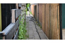 Brand in schuurtje achter woning Heerhugowaard