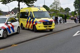 Fatbike aangereden op rotonde Krusemanlaan in Heerhugowaard