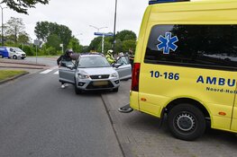 Fatbike aangereden op rotonde Krusemanlaan in Heerhugowaard