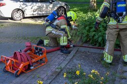 Flinke brand in dakkapel van zorgwoningen te Heerhugowaard