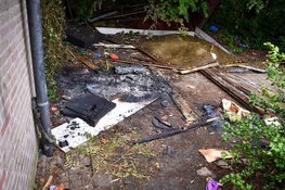 Brand bij slooppand van Reigersdaal in Heerhugowaard