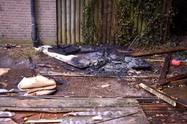 Brand bij slooppand van Reigersdaal in Heerhugowaard