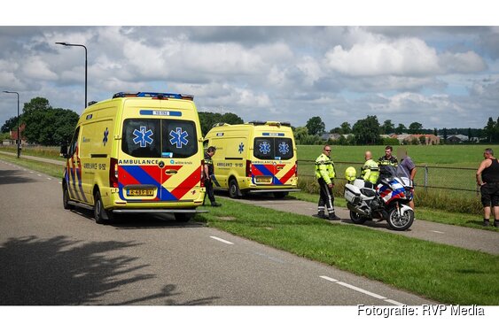 Fietsster zwaargewond na val van fiets in Heerhugowaard