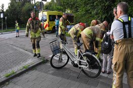 Jongen raakt bekneld in fiets in Heerhugowaard