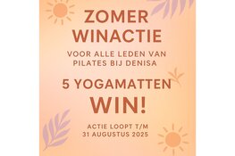 Win een luxe yogamat met ChiLates logo!