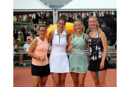 Esmee Biersteker en Rosa Lynn Hoekstra zijn na acht jaar weer een winnende damesdubbel: "Met plezier als drijfveer"