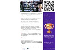 Kris Kras in 't Kruis komt eraan! Meld je nu nog aan!