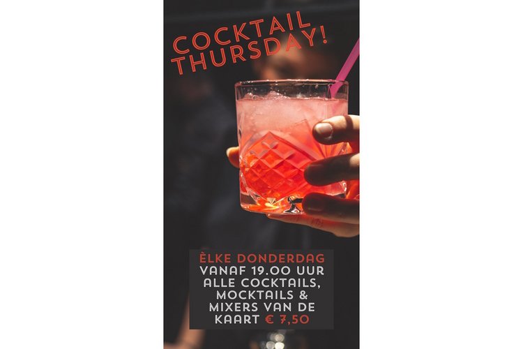 Cocktail Thursday bij Wonder's